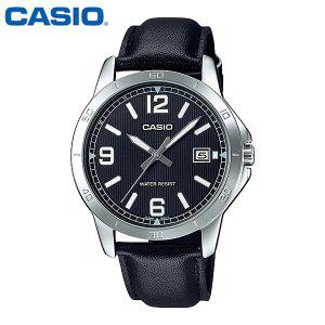 카시오 시계 MTP-V004L-1B / LTP-V004L-1B 가죽밴드 커플시계 패션시계 CASIO 정품