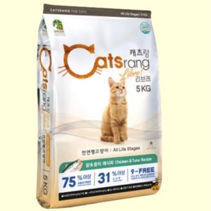 [고양이 사료]  캐츠랑 전연령 리브레 5kg  길냥이밥 / 길고양이사료