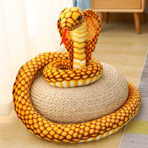 코브라인형 뱀인형 킹코브라 장식품 동물인형 데코 대형 주점 인테리어 선물