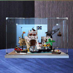 LEGO 호환  10320 엘도라도 요새 해적 투명 아크릴 디스플레이 진열 장식장 거실 케이스