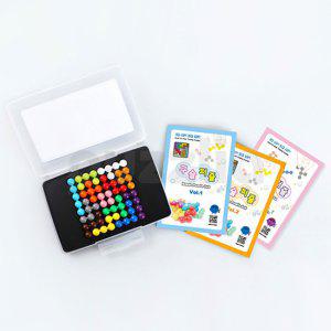 구슬퍼즐 펜토미노 8x8 고급편 유아,유치,노인 놀이학습 창의력  증대+사은품