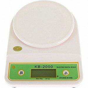 경인산업 디지털주방저울 KB-2000 전자저울 계량저울