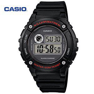 [정품]CASIO시계/카시오전자시계/W-216H-1A/군인시계