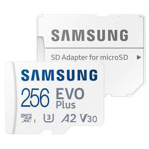 갤럭시 A52S A51 A31 메모리카드 EVO+ 마이크로SD 256GB