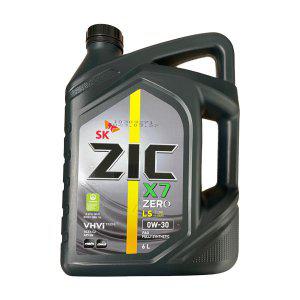 ZIC X7 ZERO LS 0W30 6L 디젤 지크제로