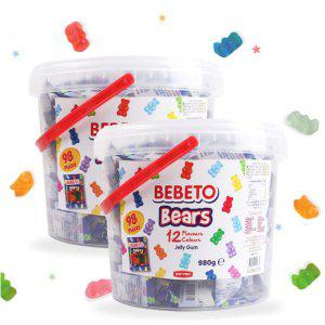 베베토 미니 베어 젤리 980g x2 Bebeto Bears Jelly 9