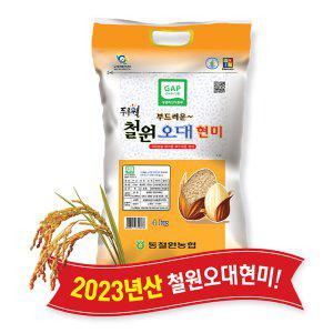 [당일도정] 동철원농협 철원오대현미 4kg, 2023년산