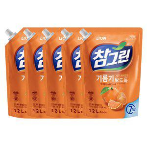라이온 참그린 천혜향 뽀드득 1.2kg 리필X5개