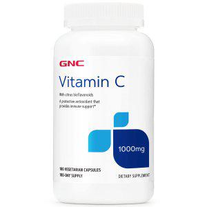 GNC 비타민 C 1000 식물성 캡슐 (180캡슐)