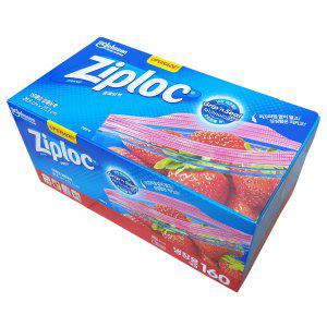 Ziploc 지퍼락 지퍼백 그립앤씰 냉장용 대형 160매