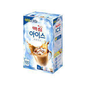 맥심 아이스 커피믹스 100T+사은품(랜덤)