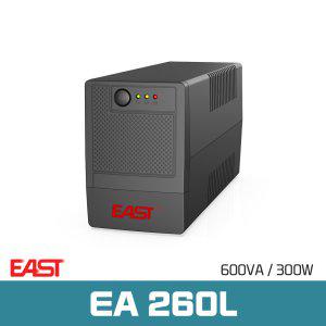 한국이스트 EA260L 600VA 300W LED 소형 UPS 무정전전원장치 타워형