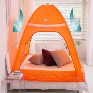 원터치 침대텐트 보온 수면 방한 침실 텐트