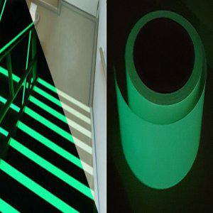 빛 흡수 충전식 축광 테이프 야간 야광 스티커 5cm x 10M