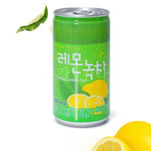 레몬녹차 미니 캔 음료 175ml 30개 1박스 레몬그린티 드링크 주스 업소용 단체