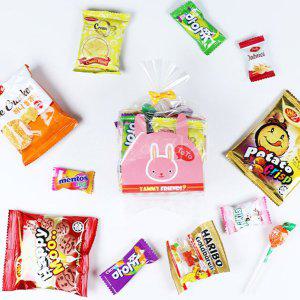 어린이집 생일 답례품 포장 세트 간식 선물 기프트 하리보 마이쮸 사탕 과자