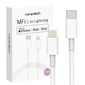 노클 MFI 애플인증 C to 8핀 라이트닝 고속충전 아이폰 케이블