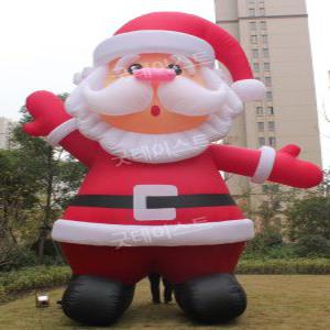 크리스마스 장식 산타클로스 대형 산타풍선 야외 파티용품 크리스마스풍선 에어벌룬