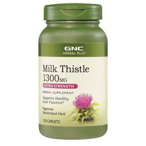 해외 GNC Milk Thistle 1300mg 밀크시슬 30캡슐