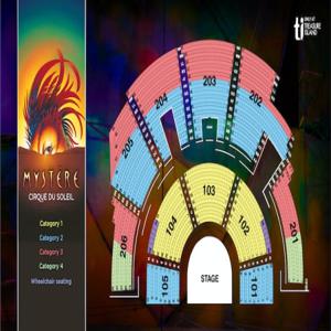 Treasure Island Hotel & Casino에서 Cirque du Soleil®의 MystèreTM 티켓