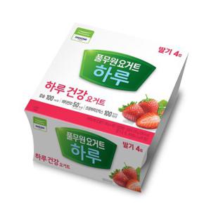 풀무원다논 하루요거트 딸기 (80G*4입)