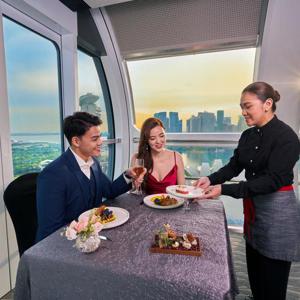싱가포르 플라이어 전망대의 165 스카이 다이닝 식사권 (싱가포르)