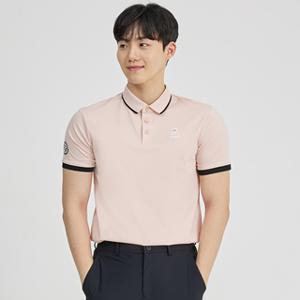 PGR골프 남성 소매배색 반팔티셔츠 GT-3321 남자 골프웨어 골프복