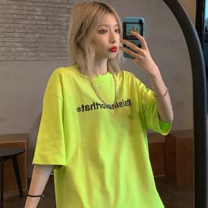 thsis 여성 반팔 박스 티셔츠 루즈핏 레이어드 베이직 데일리