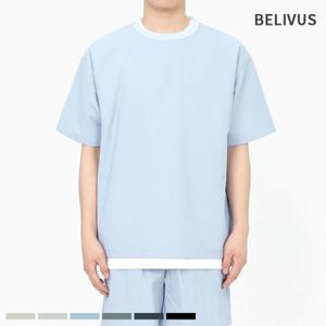 빌리버스 남성 아노락 반팔 여름 반소매 티셔츠 BMD149
