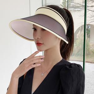 썬캐치 컬러 변색 썬캡(아이보리) 자외선차 단모 자선캡 모자 여름 차단 uv 햇빛