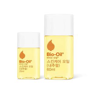 바이오 오일 스킨케어 오일(내추럴) 60ml + 25ml