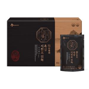 CJ한뿌리 흑삼지천보진녹60ml x 30포 구증구포흑삼