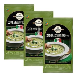 씨제이 고메 브로콜리크림수프 180g x 4 x 3