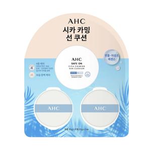 AHC 세이프온 시카 카밍 선쿠션 본품 25g + 리필2개