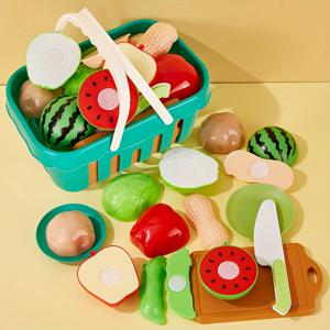 주방 시뮬레이션 식품 과일 쾌활한 놀이 집 장난감