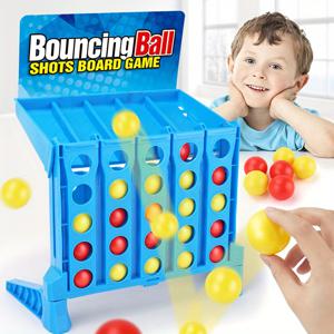 바운싱 볼 샷 보드 게임, 4개의 공을 연결하여 승리하세요. 가족과 친구들과 함께 즐기며 아이들의 논리적 사고력을 향상시킵니다.