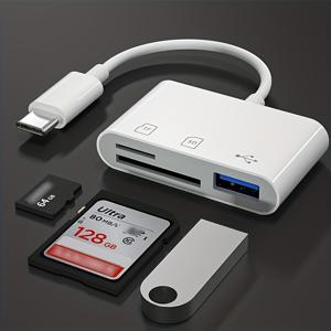 유형 C-SD 카드 리더기 OTG USB 케이블 마이크로 SD/TF 카드 리더 어댑터 카메라 어댑터 IOS Andoird Windows Macbook 휴대폰 용 메모리 카드 데이터 전송