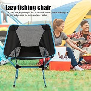 초경량 휴대용 캠핑 의자, 소형 접이식 배낭 의자, 접이식 해변 의자 휴대용 가방이 있는 테라스 식사 의자, 야외 하이킹 낚시 뒷마당 피크닉 여행용