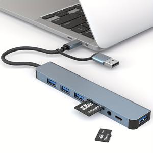노트북 컴퓨터 확장 독 멀티 기능 허브 USB 연장기