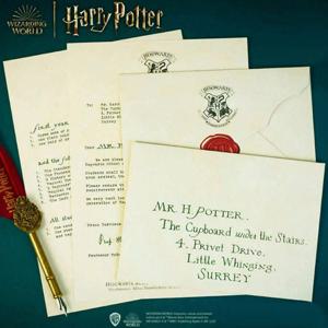 해리 포터 공식 라이센스 영화 오리지널 호그와트 입학 편지봉투 가짜 양피지 생일 선물 수집가 아이템