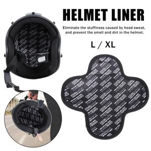 바람이 잘 통하는 오토바이 헬멧 삽입 라이너 캡 쿠션 패드, 빠른 건조 스웨트 위킹 헬멧 절연 안감