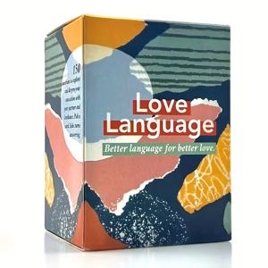 사랑 언어 카드, 150가지 대화 질문, 커플을 위한 데이트 카드