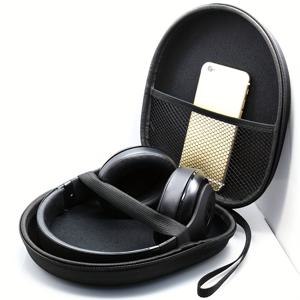 소니 헤드셋 이어폰 헤드폰을 위한 하드 케이스 보관 가방 상자