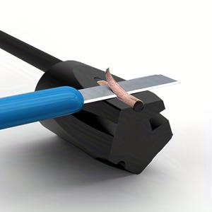 나무 및 방수 필오프 브로우 펜슬을 위한 다기능 2-in-1 아이브로우 펜슬 샤프너 - 사용하기 쉽고 아이 메이크업 및 화장품 도구에 편리함