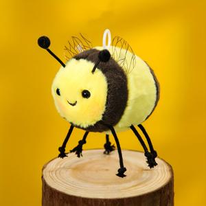 꿀벌 무당벌레 재미있는 인형, 흔들릴 동물 인형을 부를 당신의 카툰 동물 인형