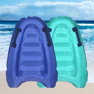 두꺼운 PVC 워터 인플레이터블 서프보드, 해변 풀 휴가 여름 해변 파티를 위한 수영 가능한 바다 서핑 스케이트보드