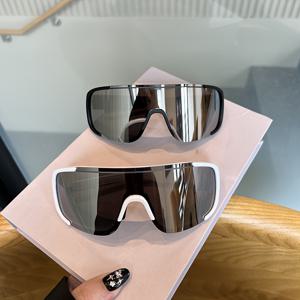 사이클링 특화 패셔너블 안경, 남성 및 여성용 눈 보호 통합형, 대형 프레임
