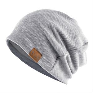 남성과 여성을 위한 1개의 따뜻한 비니 모자, 뜨개질된 겨울 모자