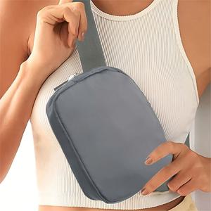 멀티 기능 허리 가방, 야외 스포츠 러닝 패니 팩, 조절 가능한 스트랩이 있는 어디서나 벨트 가방