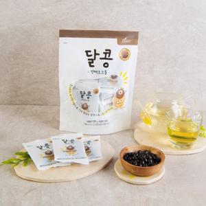 지브로와 달콩 국산 콩으로 만든 콩칩 10g X 10봉 로스팅 백태 초코볼 아이 간식